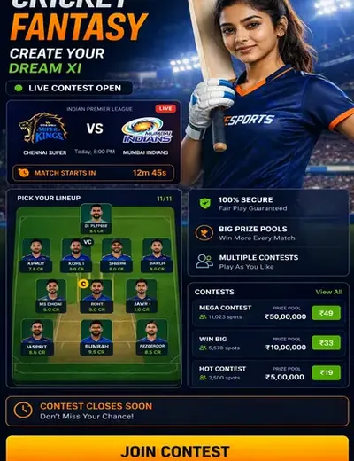 Betpix365 (bet pix 365) fantasy cricket & matchday visual 3